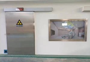 DR室放射科射线防护铅门铅玻璃