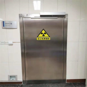 CT室射线防护铅门安装